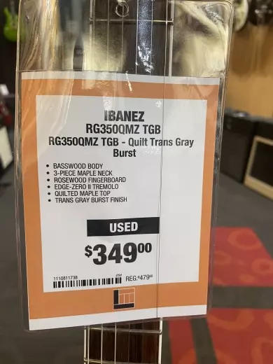 Ibanez - RG350QMZ TGB 2