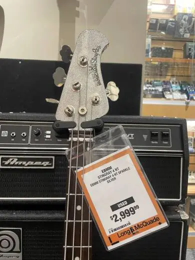 EBMM Stingray 4 NT Silver Sparkle 2