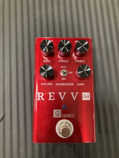 Revv G4 Red Channel 4 Pedal | Long & McQuade
