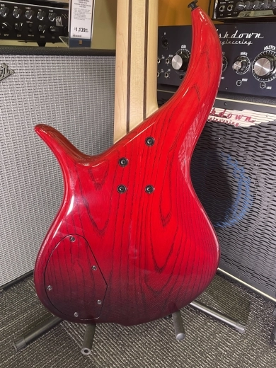 F-Bass Custom Shop BN 5-String - Transparent Red 3