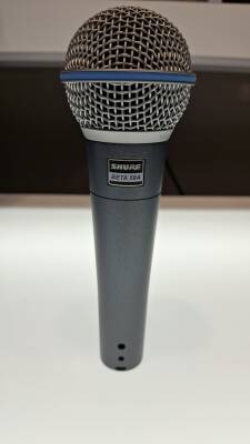 Shure Beta 58A Supercardioid Dynamic Vocal Mic