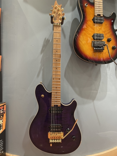 EVH - Wolfgang Special QM, Baked Maple Fingerboard - Purple Burst