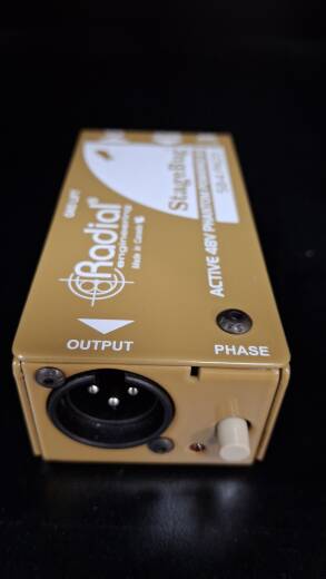 Radial SB-4 Piezo - Active DI For Piezo Pickups (w/Phantom Power)