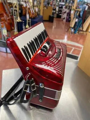Hohner Piano Accordion - 1304-RED 2