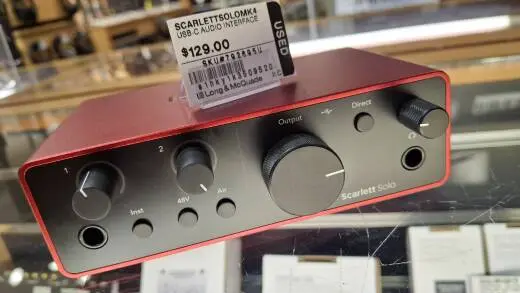 Focusrite - SCARLETTSOLOMK4