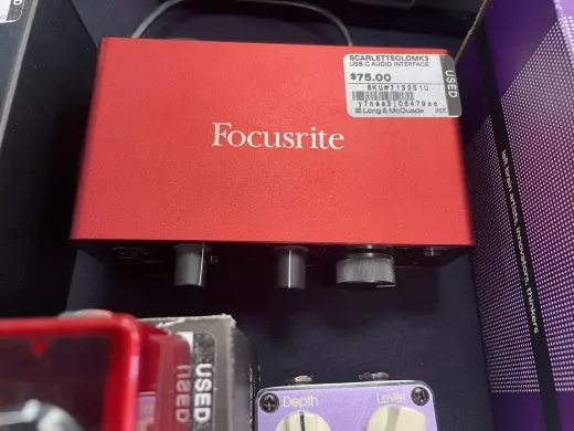 Focusrite - SCARLETTSOLOMK3