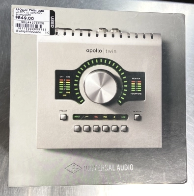 Universal Audio Apollo Twin Duo (1st Gen) 3