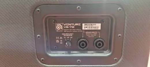Venture 250 Watt 1x12 Bass Cab 2