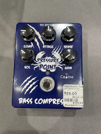 Caline CP-45 PRESSURE POINTS Bass Compressor