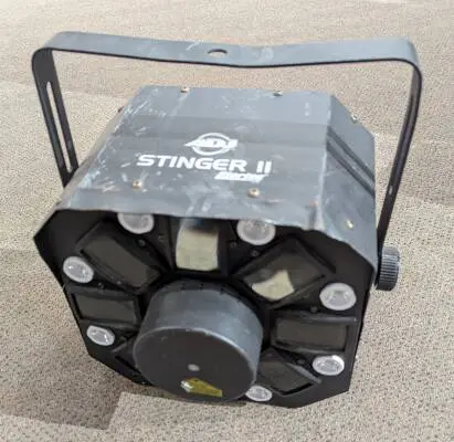 ADJ STINGER MOONFLOWER, STROBE & LASER