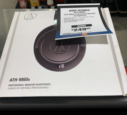 Audio-Technica - ATH-M60x Professional Monitor Headphones