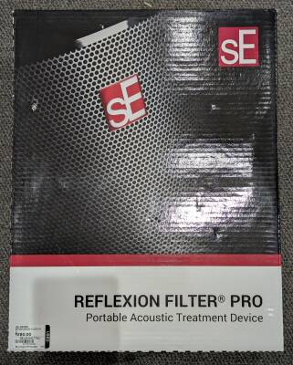 元箱付 sE Electronics Reflexion Filter Pro sE Electronics RF-X Reflection Filter - Gray – Granata Music Ltd