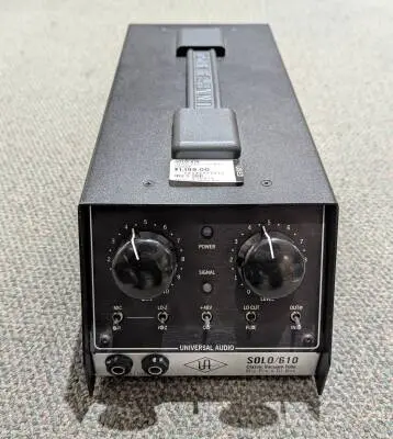 UA SOLO/610 1-CH MIC PREAMP