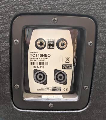 Store Special Product - TRAYNOR NEO 1X15\" BASS CABINET