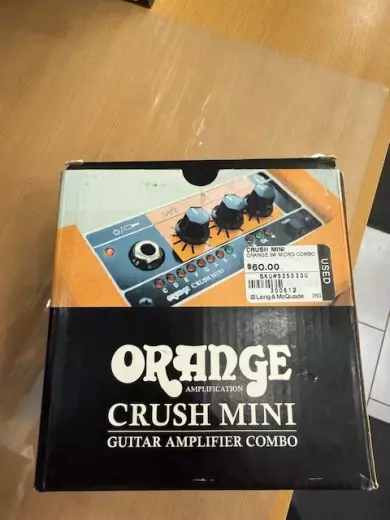 Orange Amplifiers - CRUSH MINI