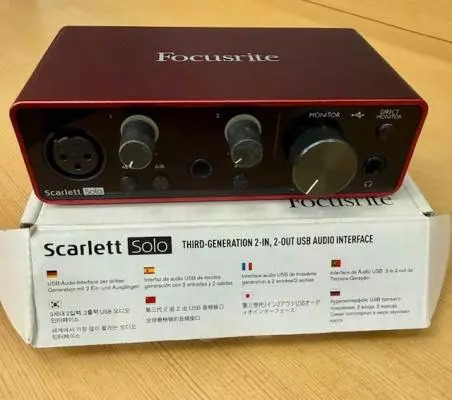 Focusrite - SCARLETTSOLOMK3