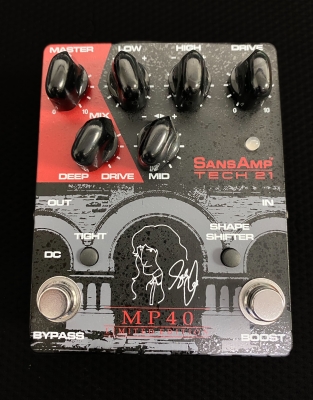 SANSAMP BASS DRIVER DI V2 おかしい VERMILLION 赤
