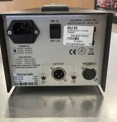 Universal Audio - SOLO 610 2
