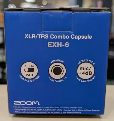 Zoom - XLR/TRS Expansion Module for Zoom H6 2