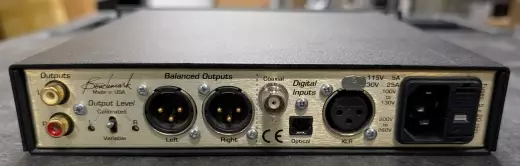 Benchmark DAC1 - Digital to Analog Audio Converter 2