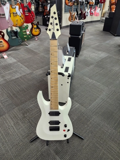 Jackson Guitars PRO DINKY DKA7 RW SATIN WHT 2