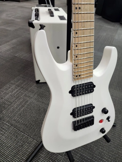 Jackson Guitars PRO DINKY DKA7 RW SATIN WHT