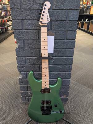 Charvel Guitars - Pro-Mod San Dimas Style 1 HH FR MPL, Maple Fingerboard - Pelham Green
