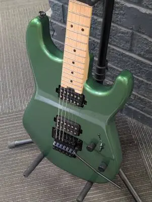 Charvel Guitars - Pro-Mod San Dimas Style 1 HH FR MPL, Maple Fingerboard - Pelham Green 2