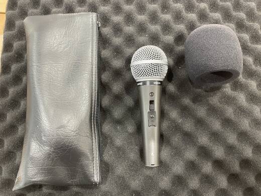 Shure SM48S-LC Dynamic Cardioid Microphone With Lockable On/Off Switch