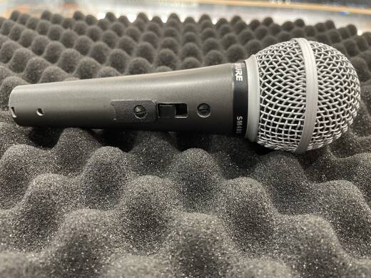 Shure SM48S-LC Dynamic Cardioid Microphone With Lockable On/Off Switch
