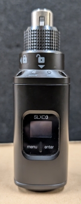 Shure - SLXD3 Plug-On Digital Wireless Transmitter with XLR Connector - G58