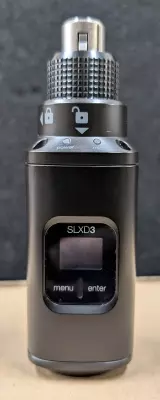 Shure - SLXD3 Plug-On Digital Wireless Transmitter with XLR Connector - G58