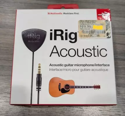 IK Multimedia - iRig Acoustic Guitar Microphone Interface