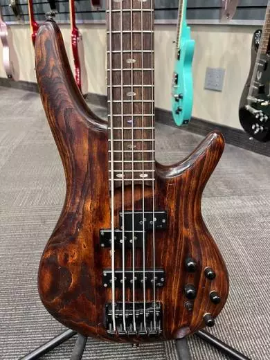 Ibanez - SR 5-String Bass - Antique Brown Stained