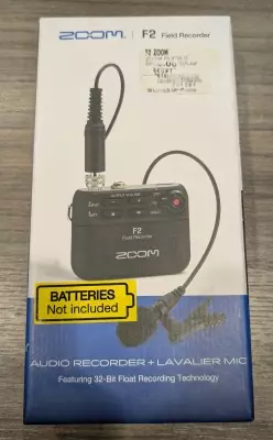 Zoom - F2 Field Recorder with Lavalier Microphone 2