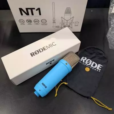 RODE - NT1 Signature Series Studio Condenser Microphone - Blue 2