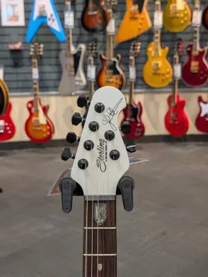 Sterling by Music Man - John Petrucci Majesty MAJ100 Electric Guitar - Chalk Grey 2