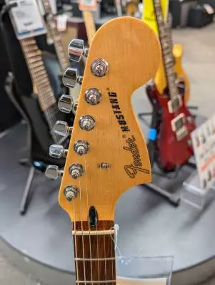 Fender - Player Series Mustang Electric Guitar with Pau Ferro Fingerboard - Firemist Gold 2