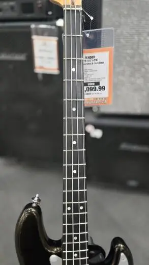 Fender American Ultra II Jazz Bass, Ebony Fingerboard - Texas Tea 2
