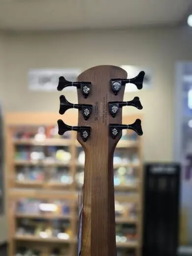 Spector Bass NS Pulse II 6-String Bass Guitar - Black Satin Matte 2