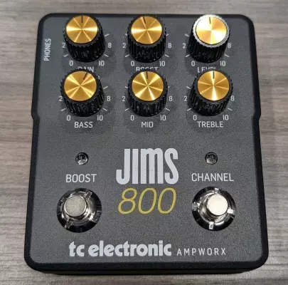 TC Electronic - Jims 800 Twin-Channel Preamp