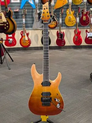 Schecter - C-1 FR SLS Elite in Antique Fade Burst