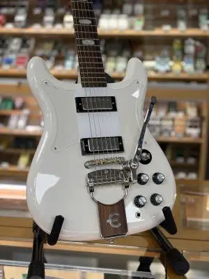 Epiphone - EPI CRESTWOOD CUSTOM TREM POLARIS WHITE
