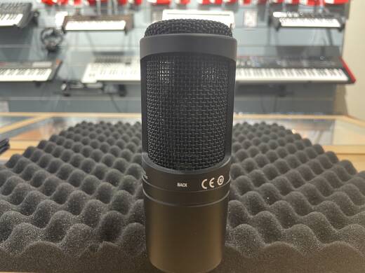 Audio-Technica AT2020 Cardioid Condenser Microphone - Black