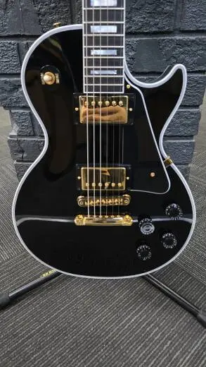 Gibson Custom Shop Les Paul Custom Ebony Fingerboard - Ebony 2