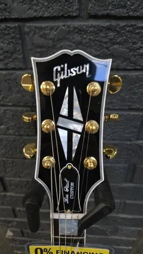 Gibson Custom Shop Les Paul Custom Ebony Fingerboard - Ebony 2