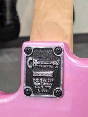 Charvel Guitars - Pro-Mod So-Cal Style 1 HSH FR M, Maple Fingerboard - Platinum Pink 2