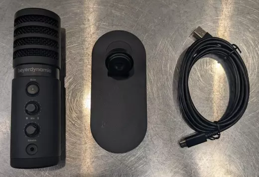 Beyerdynamic - Fox USB Microphone with Windscreen, Stand & USB Cable 3