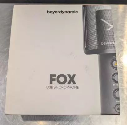 Beyerdynamic - Fox USB Microphone with Windscreen, Stand & USB Cable