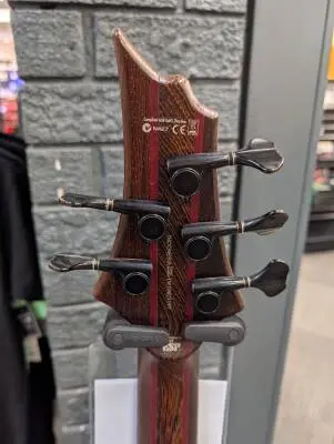 Store Special Product - ESP Guitars - LTD B-1005 5-String Bass - Natural Satin Bocote